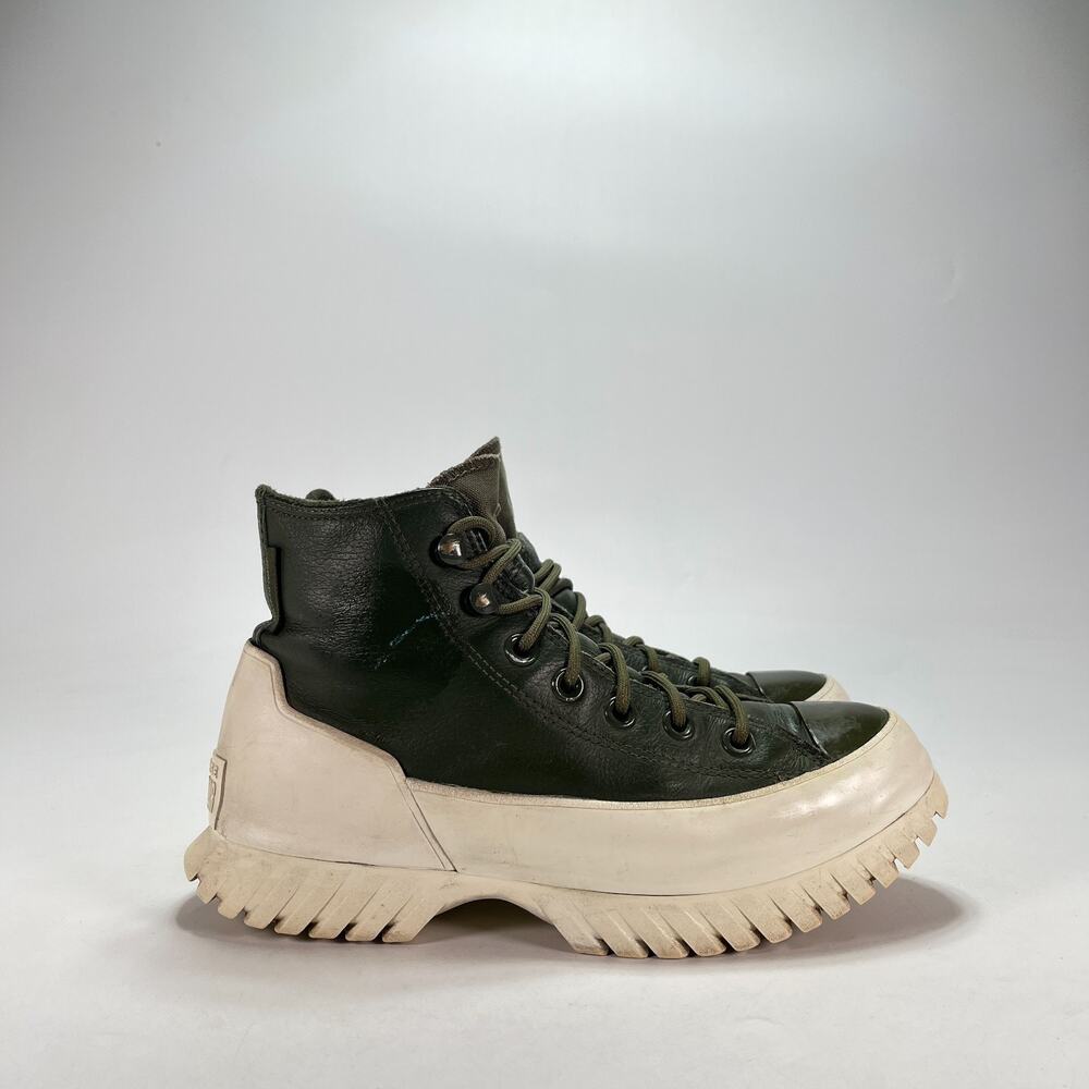 Converse Chuck Taylor All Star Lugged Winter 2.0 Dark Green Boots Women's Size 6